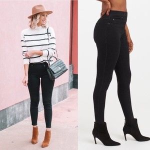 Spanx black Leggings Skinny Ankle Jeans